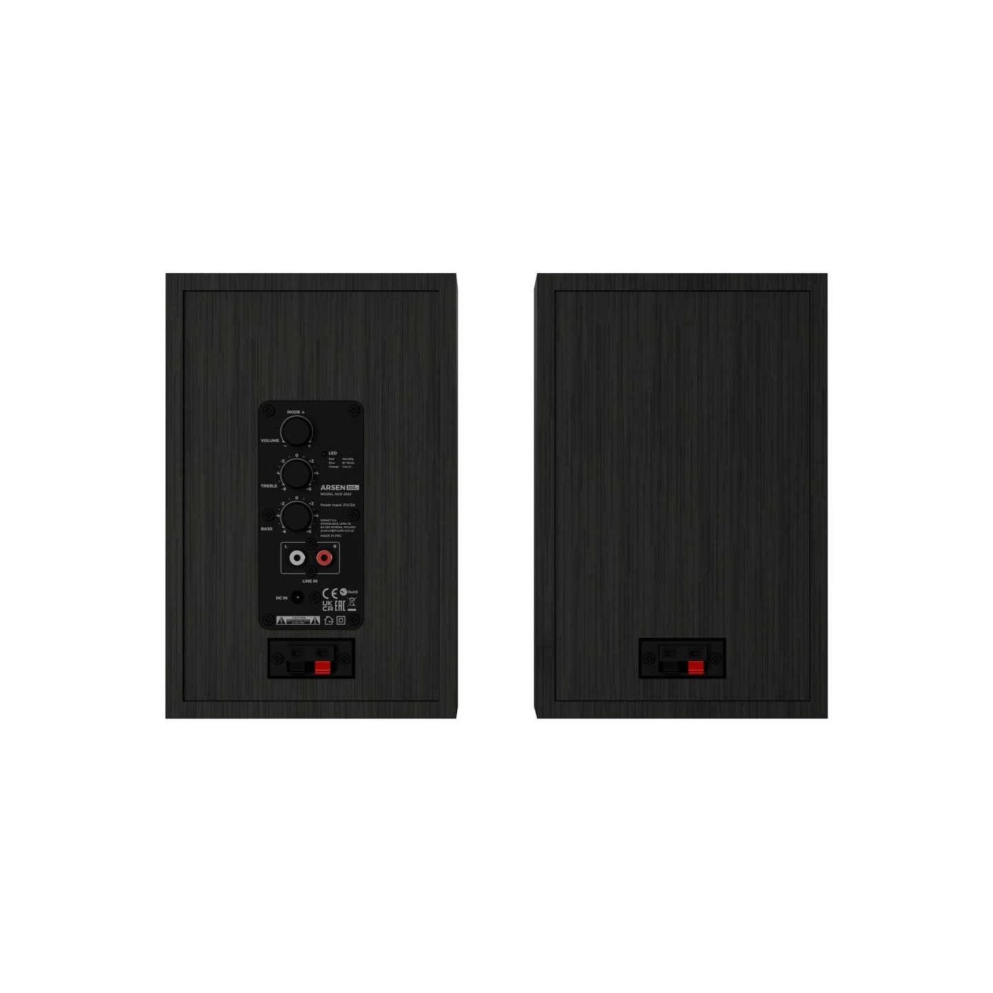 Genesis | Speakers | Arsen 302BT | 20 W | Bluetooth | Black | Wireless connection