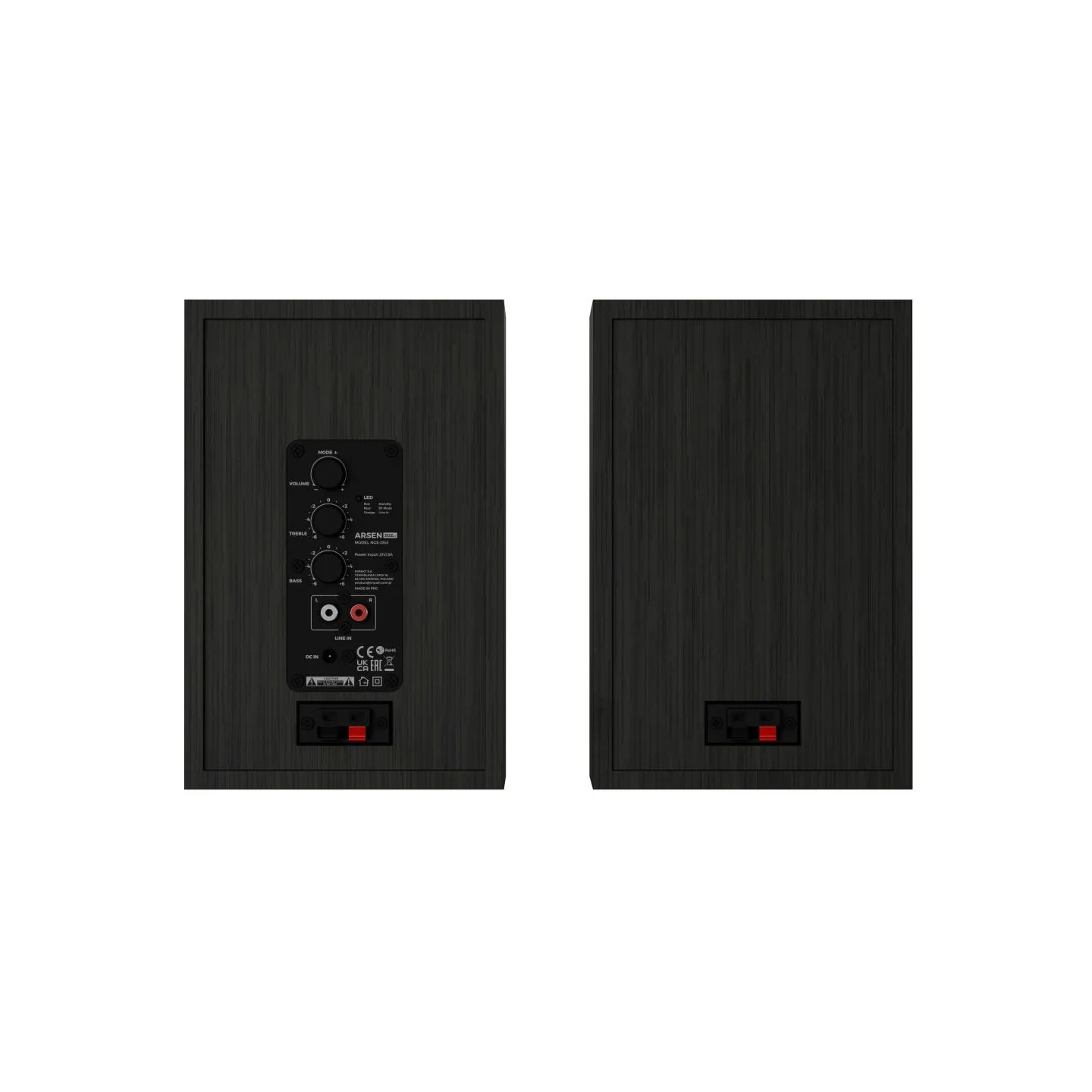 Genesis | Speakers | Arsen 302BT | 20 W | Bluetooth | Black | Wireless connection