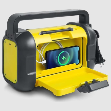 Muse | M-928 BTY | Jobsite Radio speaker | Waterproof | Bluetooth | Black/Yellow | Portable | Wireless connection