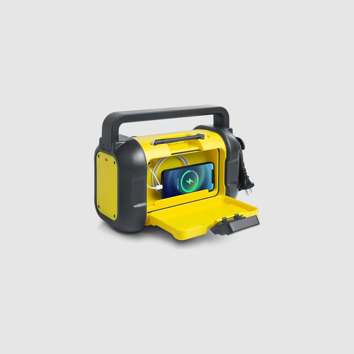 Muse | M-928 BTY | Jobsite Radio speaker | Waterproof | Bluetooth | Black/Yellow | Portable | Wireless connection