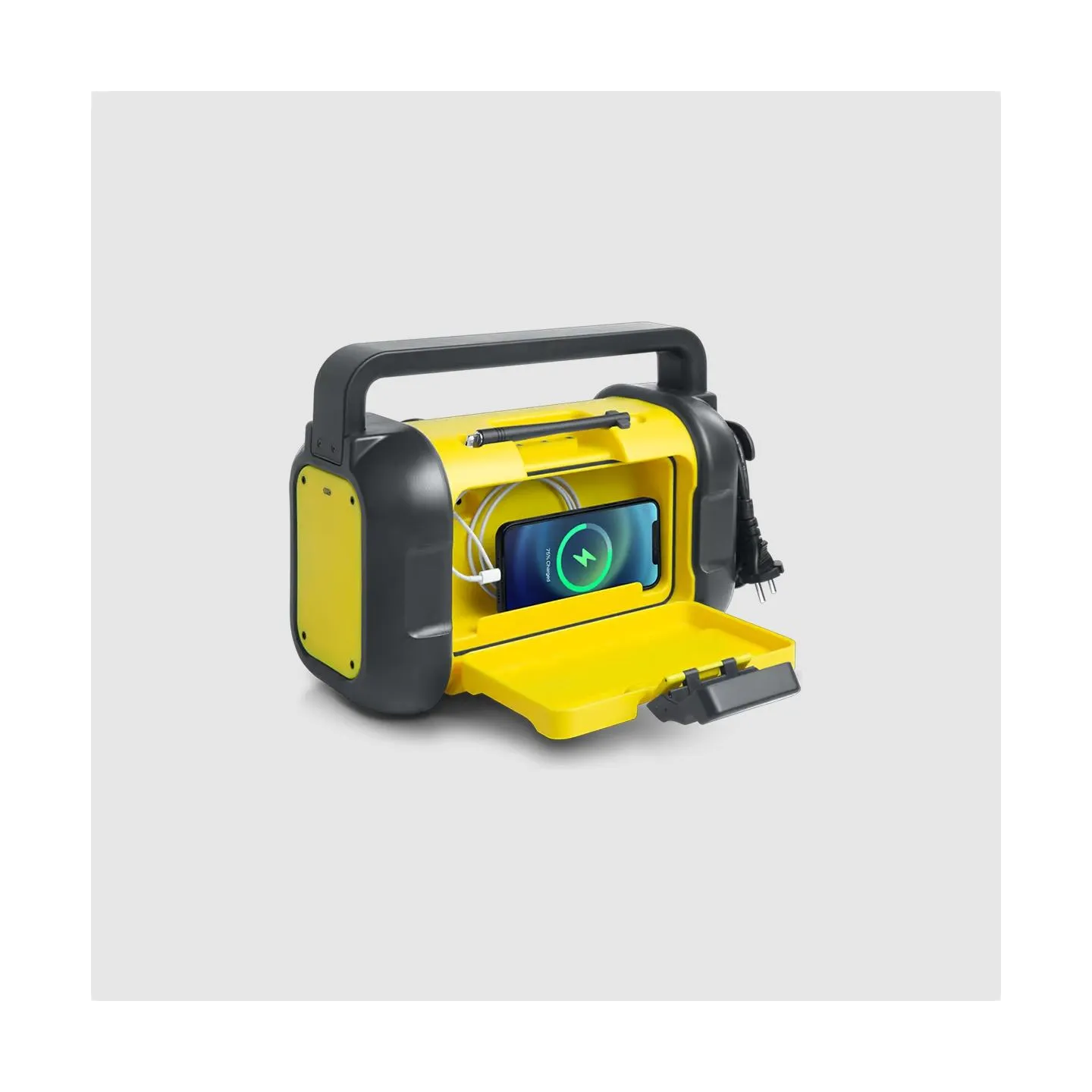 Muse | M-928 BTY | Jobsite Radio speaker | Waterproof | Bluetooth | Black/Yellow | Portable | Wireless connection