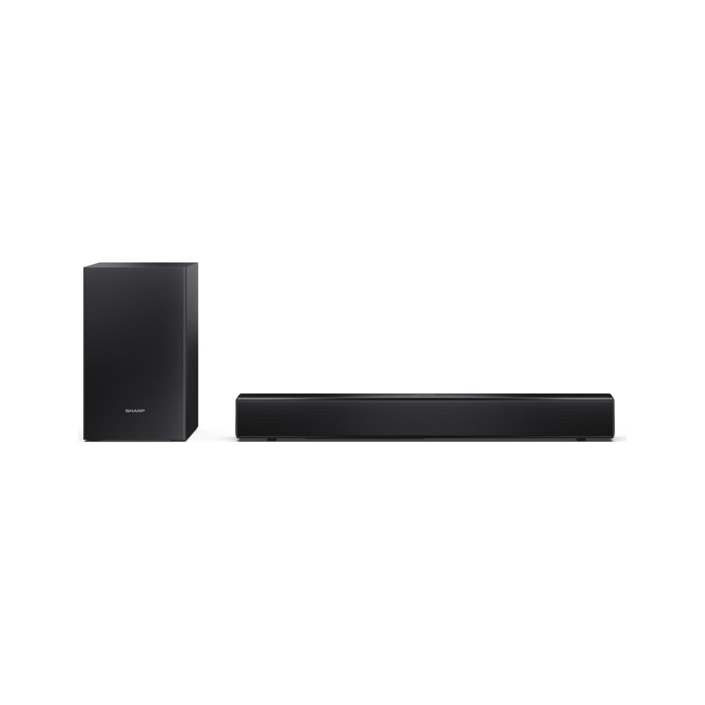 Sharp Compact 2.1 Soundbar with Wireless Subwoofer | HT-SBW121 | 240 W | Bluetooth | Black | Wireless connection