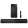 Sharp Compact 2.1 Soundbar with Wireless Subwoofer | HT-SBW121 | 240 W | Bluetooth | Black | Wireless connection