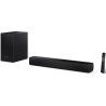 Sharp Compact 2.1 Soundbar with Wireless Subwoofer | HT-SBW121 | 240 W | Bluetooth | Black | Wireless connection