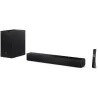 Sharp Compact 2.1 Soundbar with Wireless Subwoofer | HT-SBW121 | 240 W | Bluetooth | Black | Wireless connection