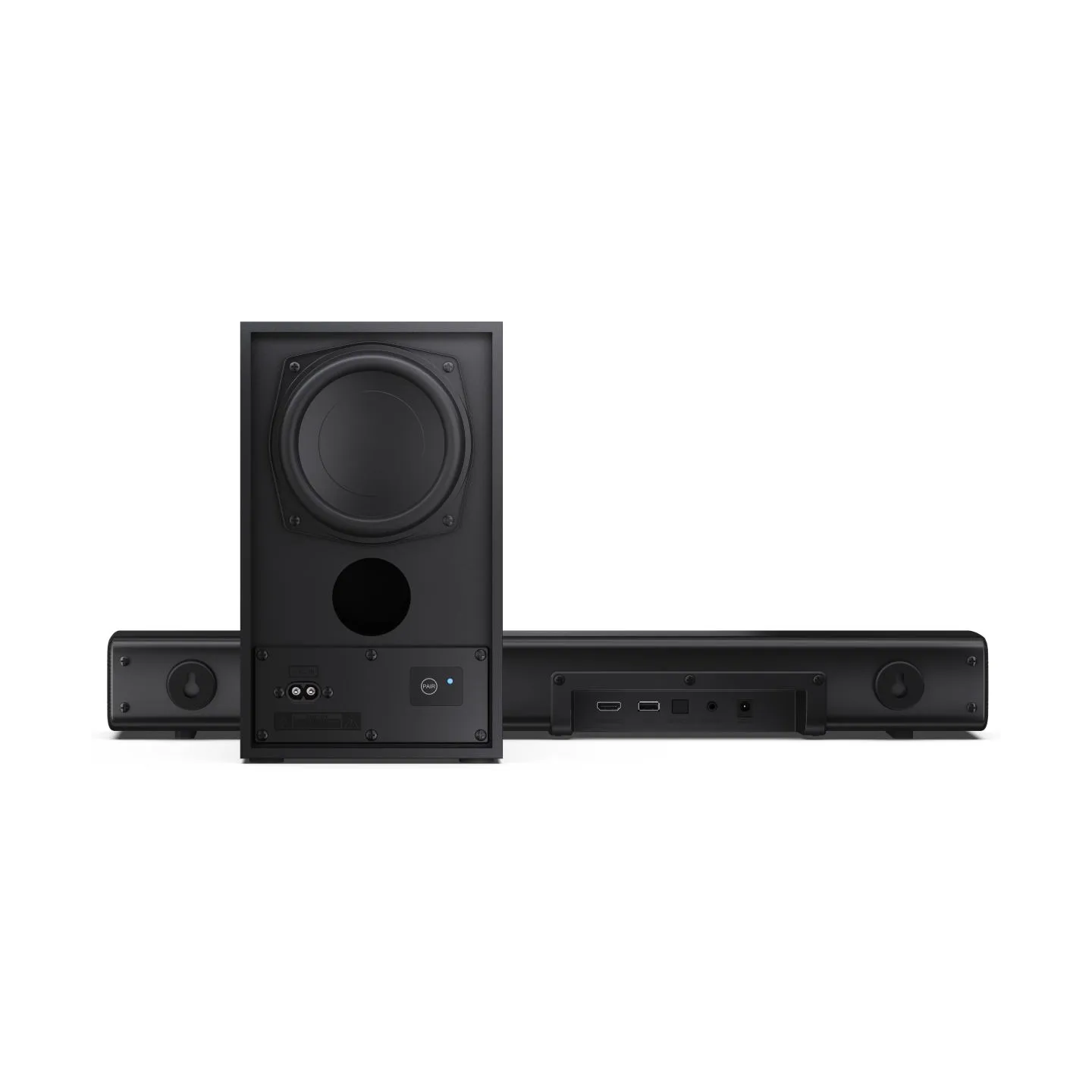 Sharp Compact 2.1 Soundbar with Wireless Subwoofer | HT-SBW121 | 240 W | Bluetooth | Black | Wireless connection