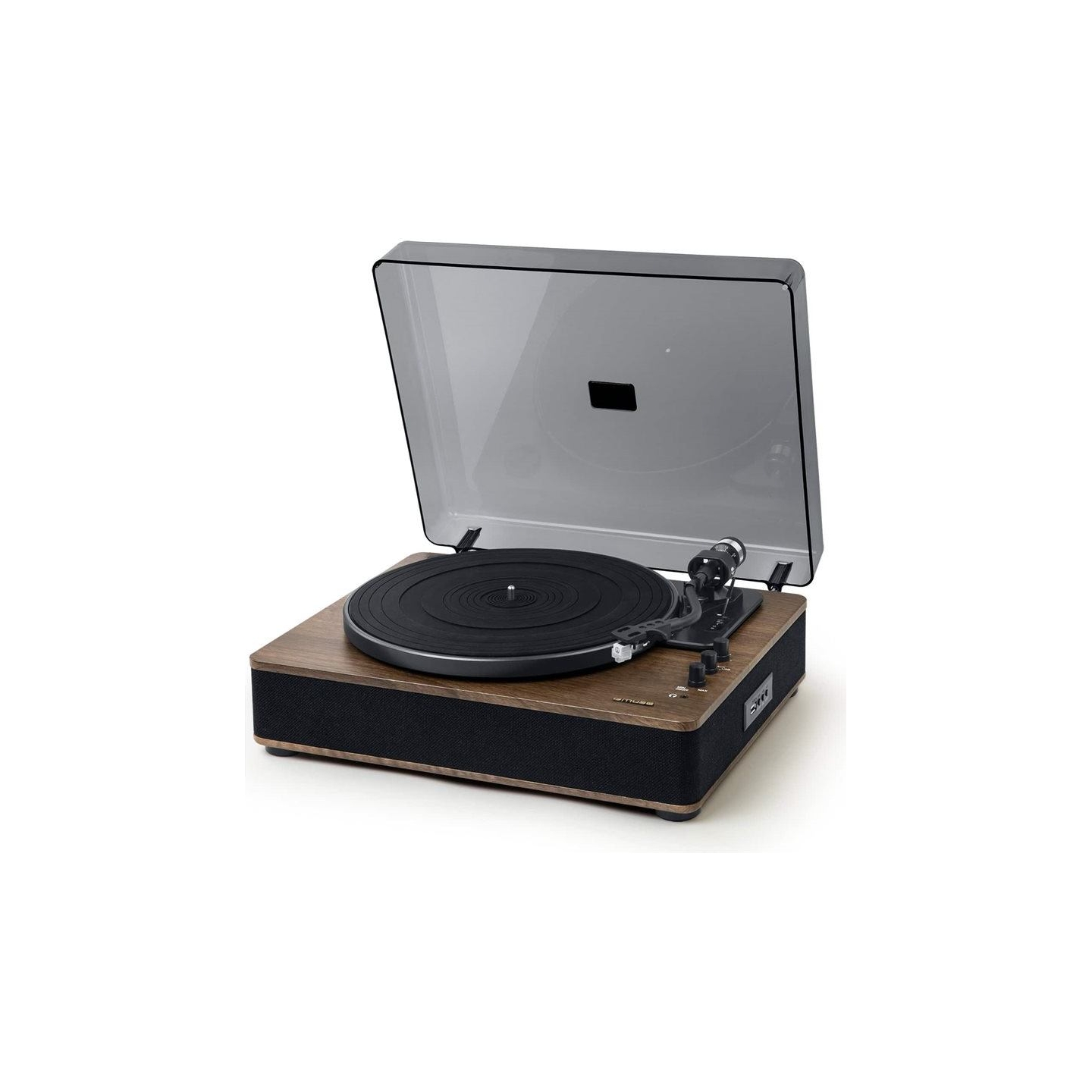 Muse Turntable Stereo System with Bluetooth Out | MT-107 BTO | 2x5 W | Bluetooth | Black/Brown