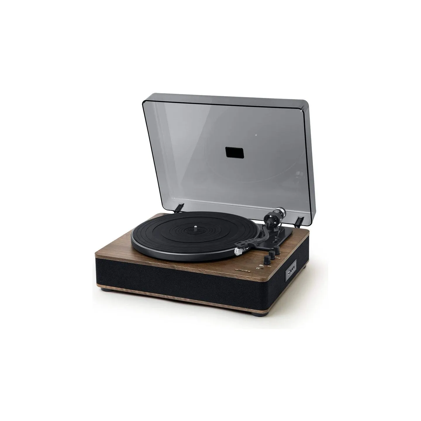 Muse Turntable Stereo System with Bluetooth Out | MT-107 BTO | 2x5 W | Bluetooth | Black/Brown