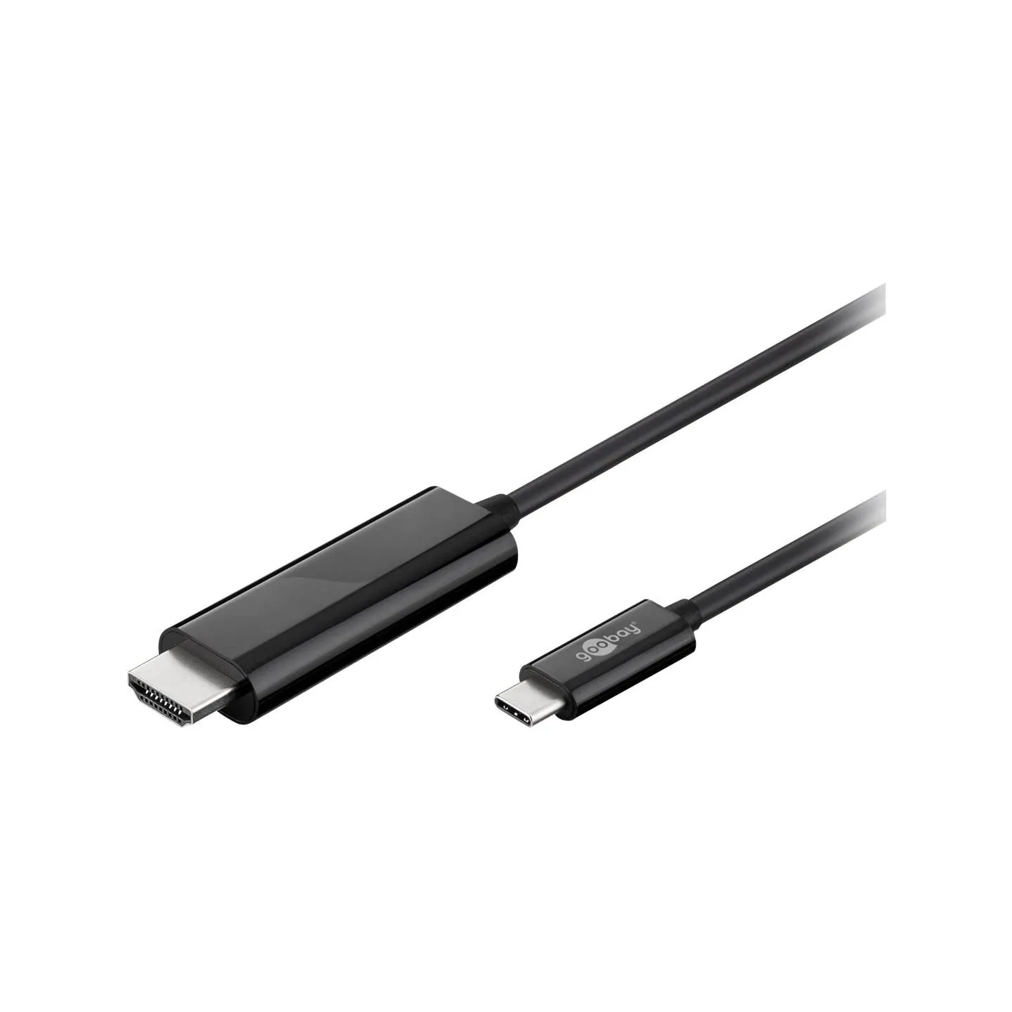Goobay | USB-C HDMI adapter cable (4k 60 Hz) | USB-C male | HDMI male (type A) | USB-C to HDMI | 1.8 m