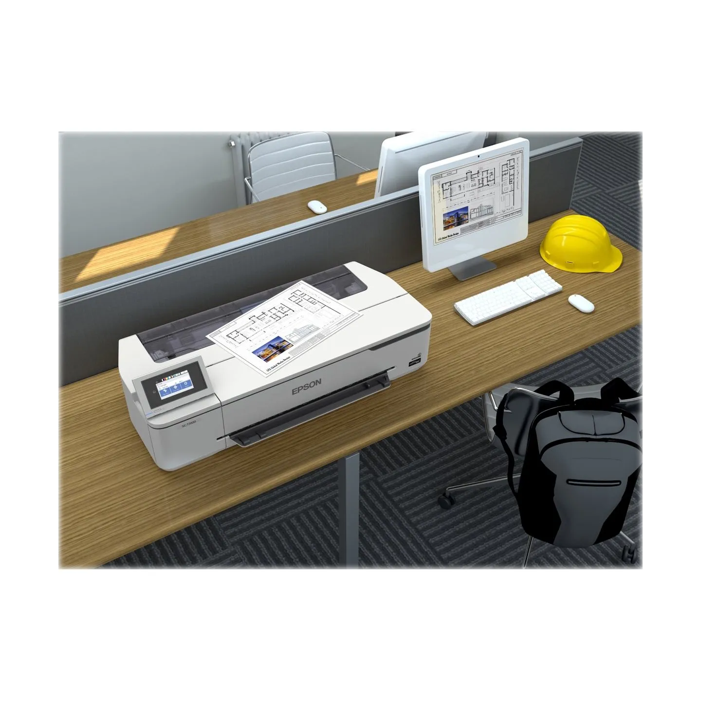 Epson | Wireless Printer | SureColor SC-T2100 | Inkjet | Colour | Inkjet Multifunctional Printer | A1 | Wi-Fi | White