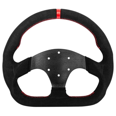 Simagic D-Shaped Steering Wheel Rim 325mm without HUB, suede, S404