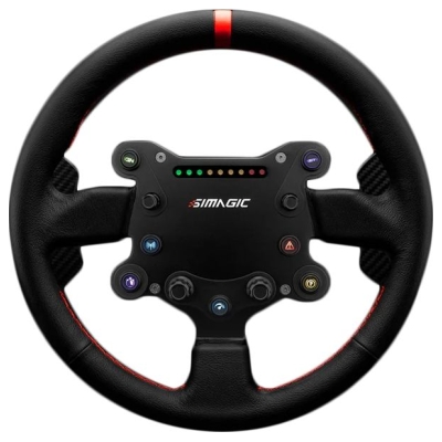 Simagic GT Sport Steering Wheel 300 mm, QR50, Shifters, leather, S201