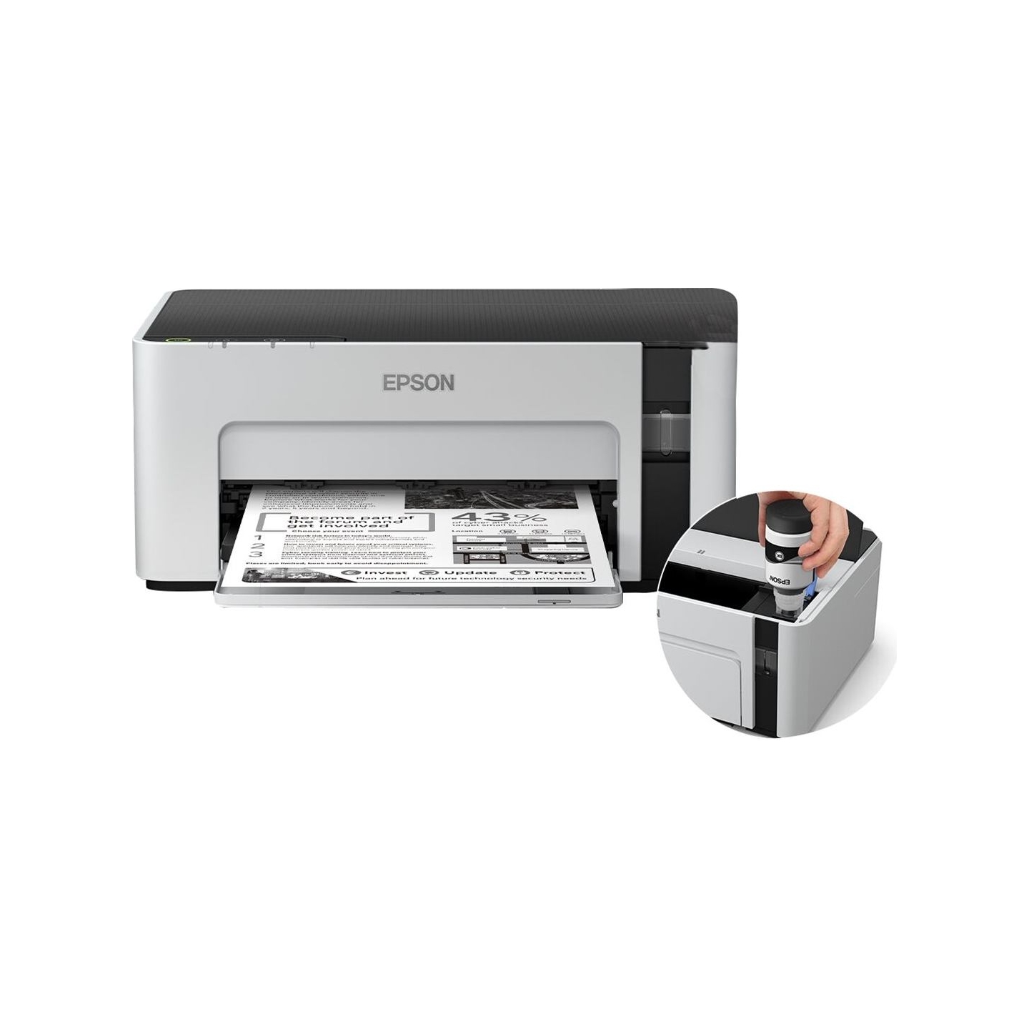 Epson | EcoTank M1100 | Inkjet | Mono | Standard | Grey