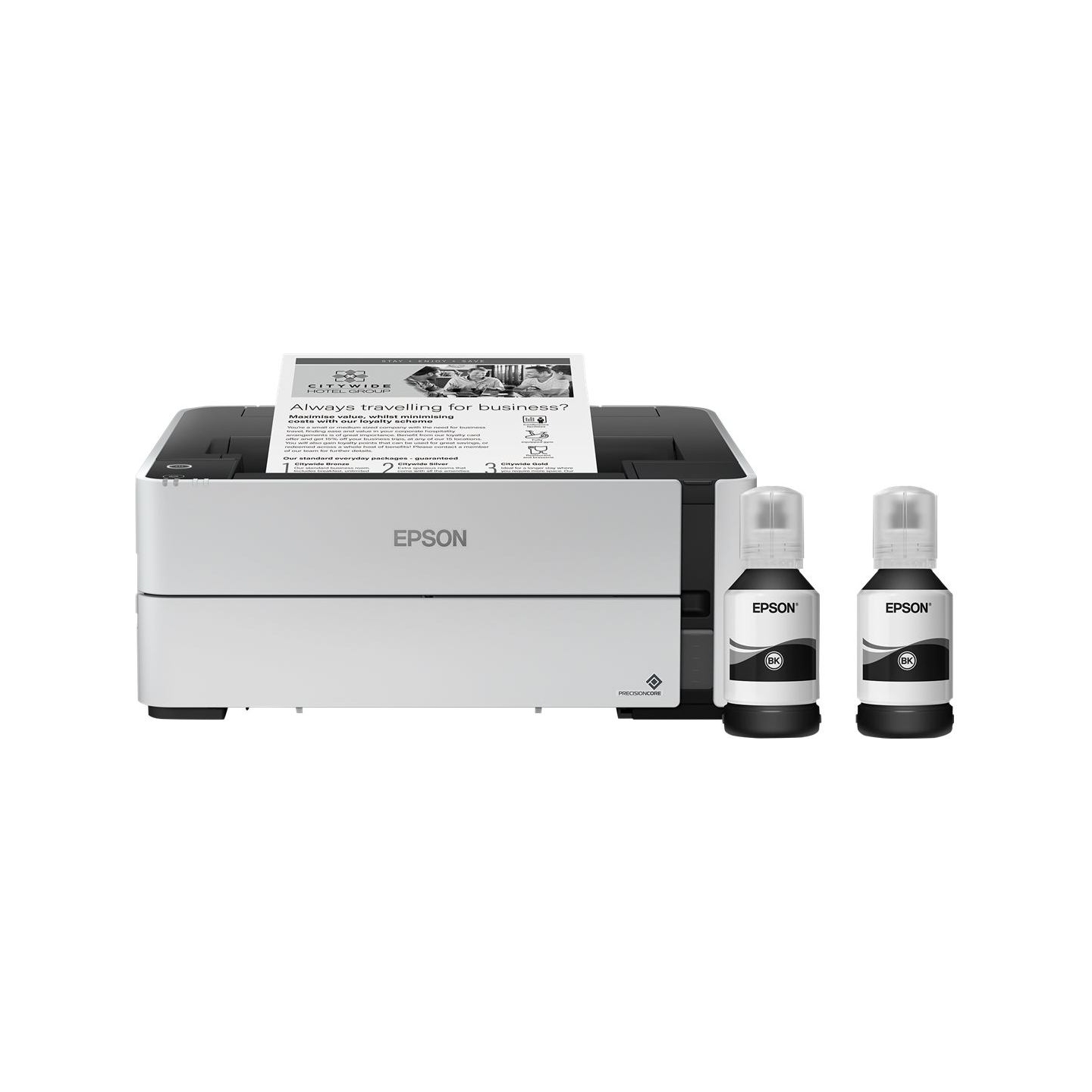 Epson | EcoTank M1170 | Inkjet | Mono | Inkjet Printer | Wi-Fi | White