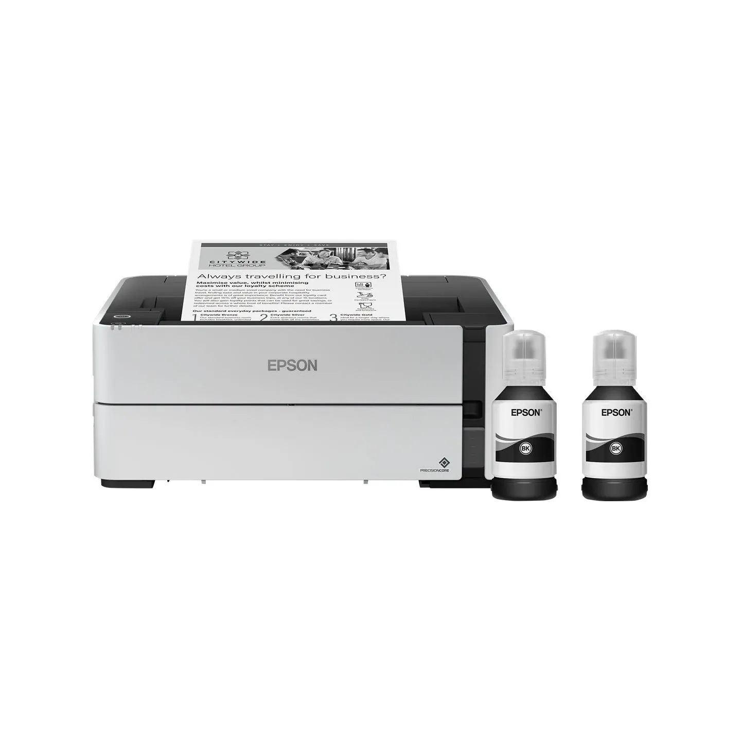 Epson | EcoTank M1170 | Inkjet | Mono | Inkjet Printer | Wi-Fi | White