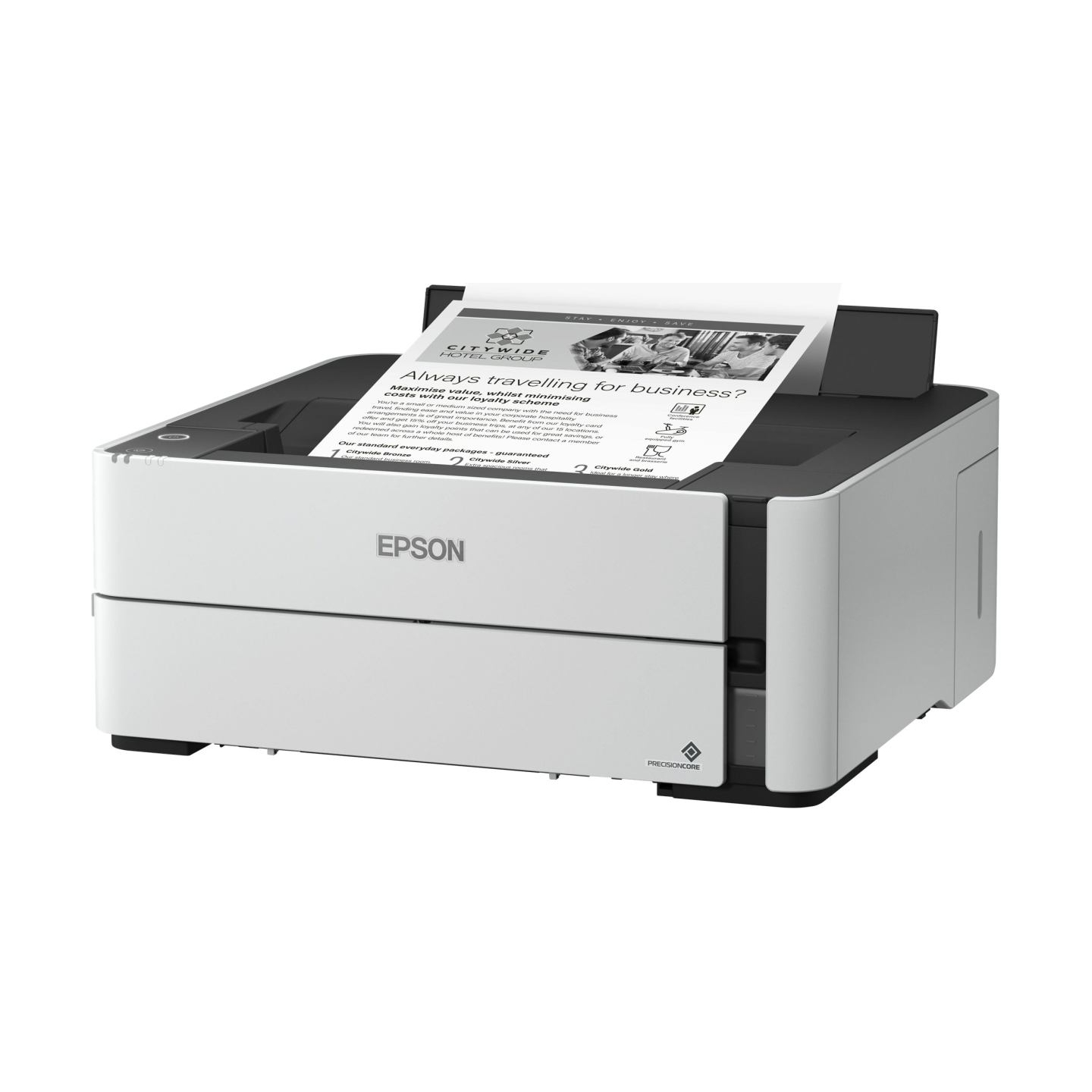 Epson | EcoTank M1170 | Inkjet | Mono | Inkjet Printer | Wi-Fi | White