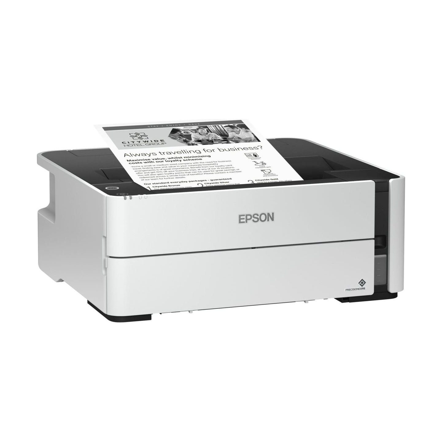 Epson | EcoTank M1170 | Inkjet | Mono | Inkjet Printer | Wi-Fi | White