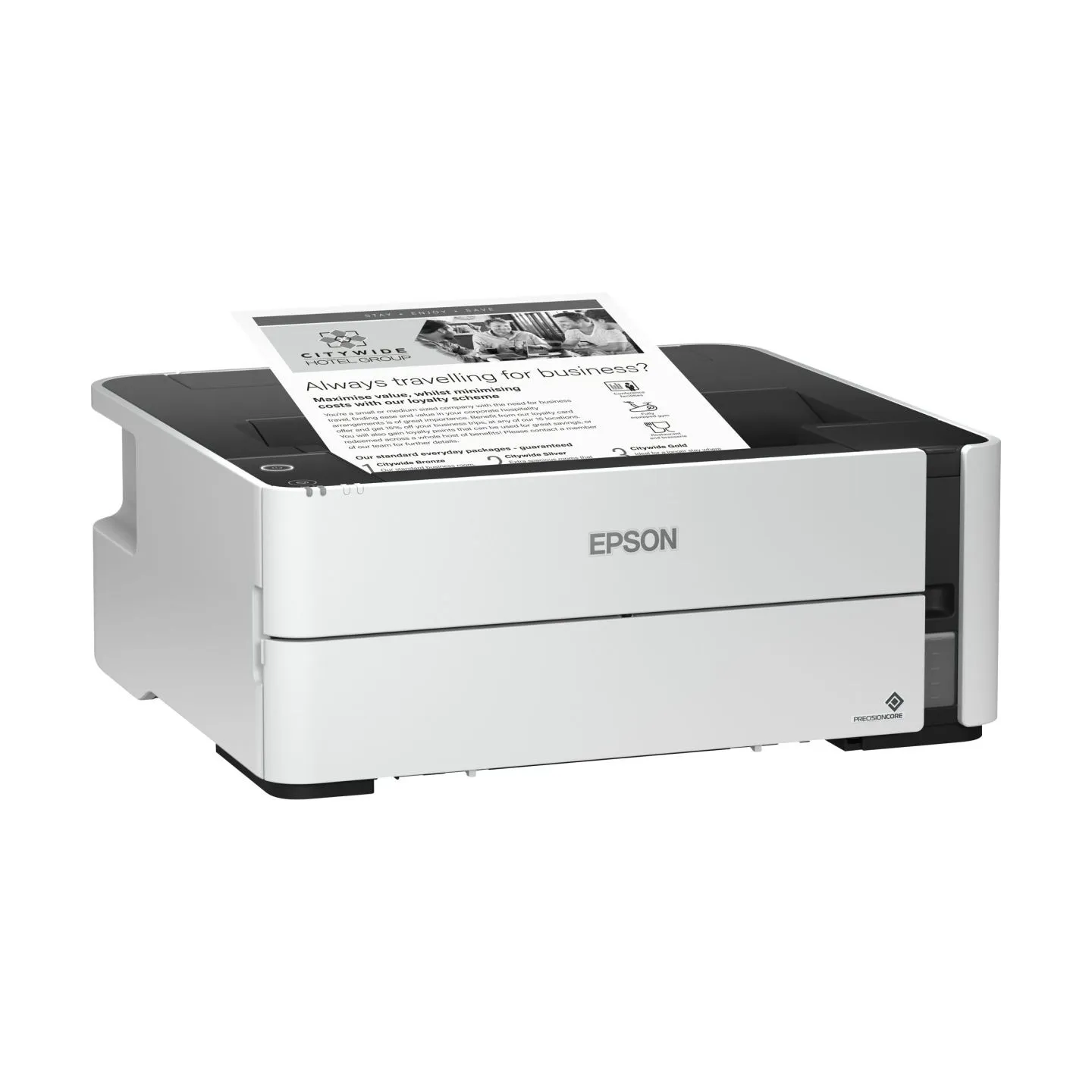 Epson | EcoTank M1170 | Inkjet | Mono | Inkjet Printer | Wi-Fi | White