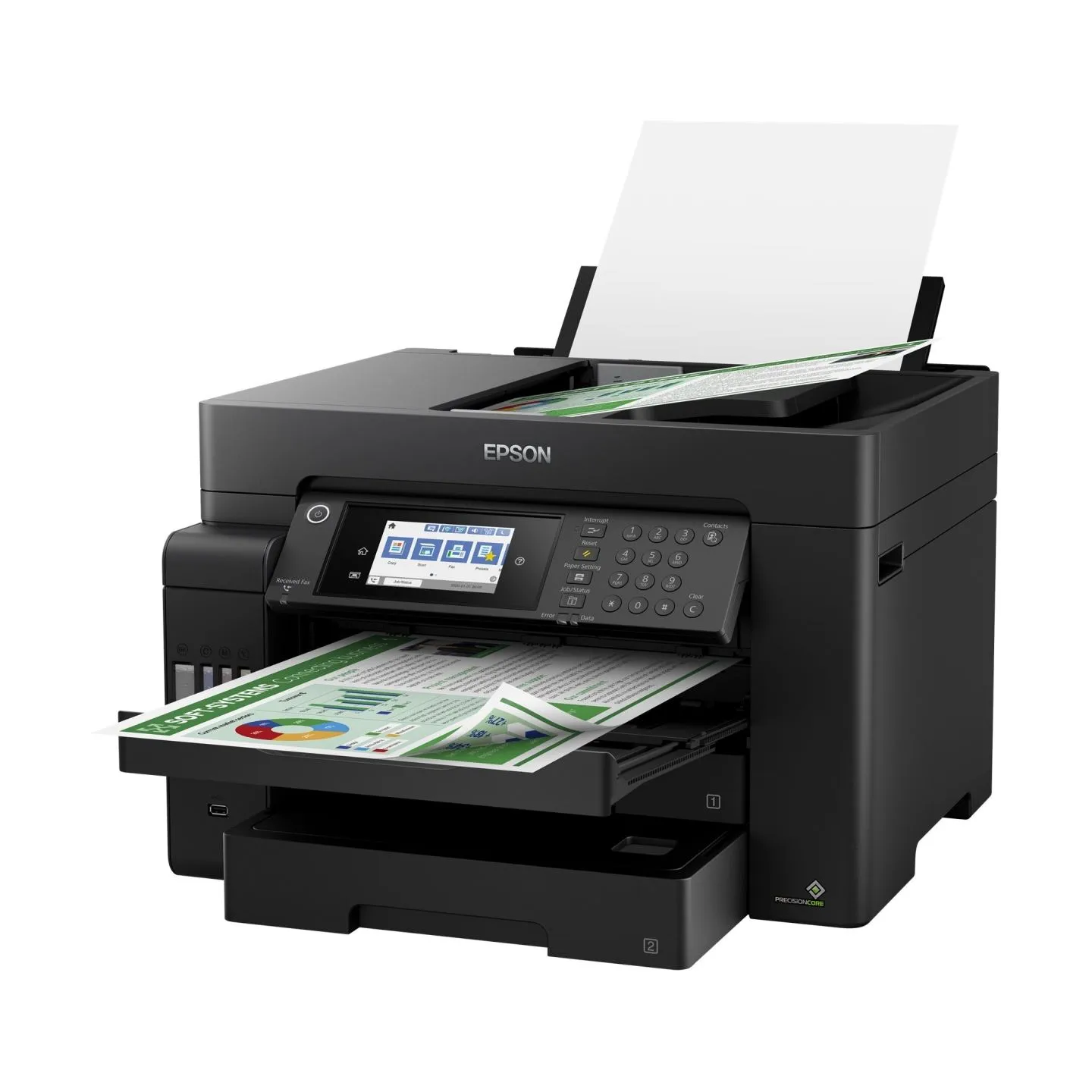 Epson | EcoTank L15160 | Inkjet | Colour | Multicunctional Printer | A3+ | Wi-Fi | Black