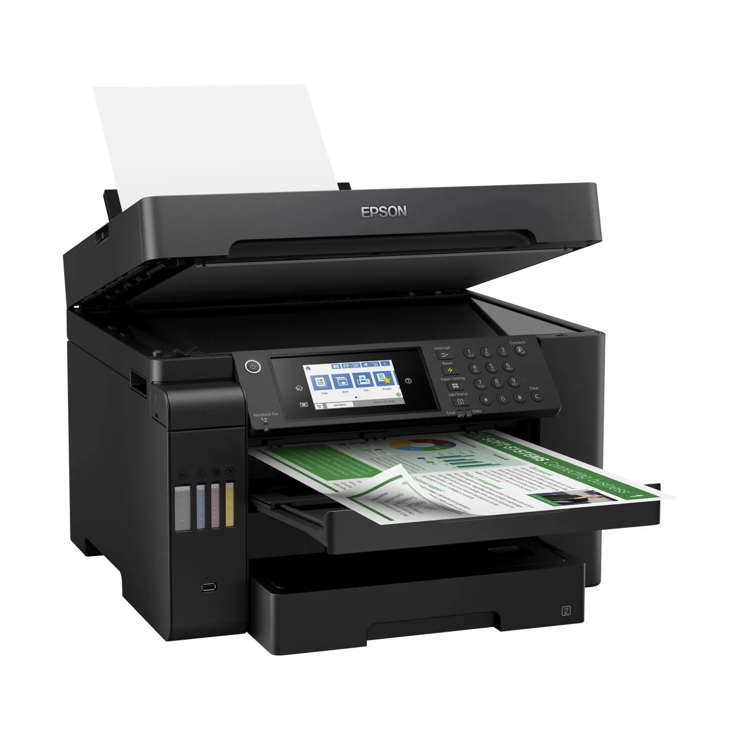 Epson | EcoTank L15160 | Inkjet | Colour | Multicunctional Printer | A3+ | Wi-Fi | Black