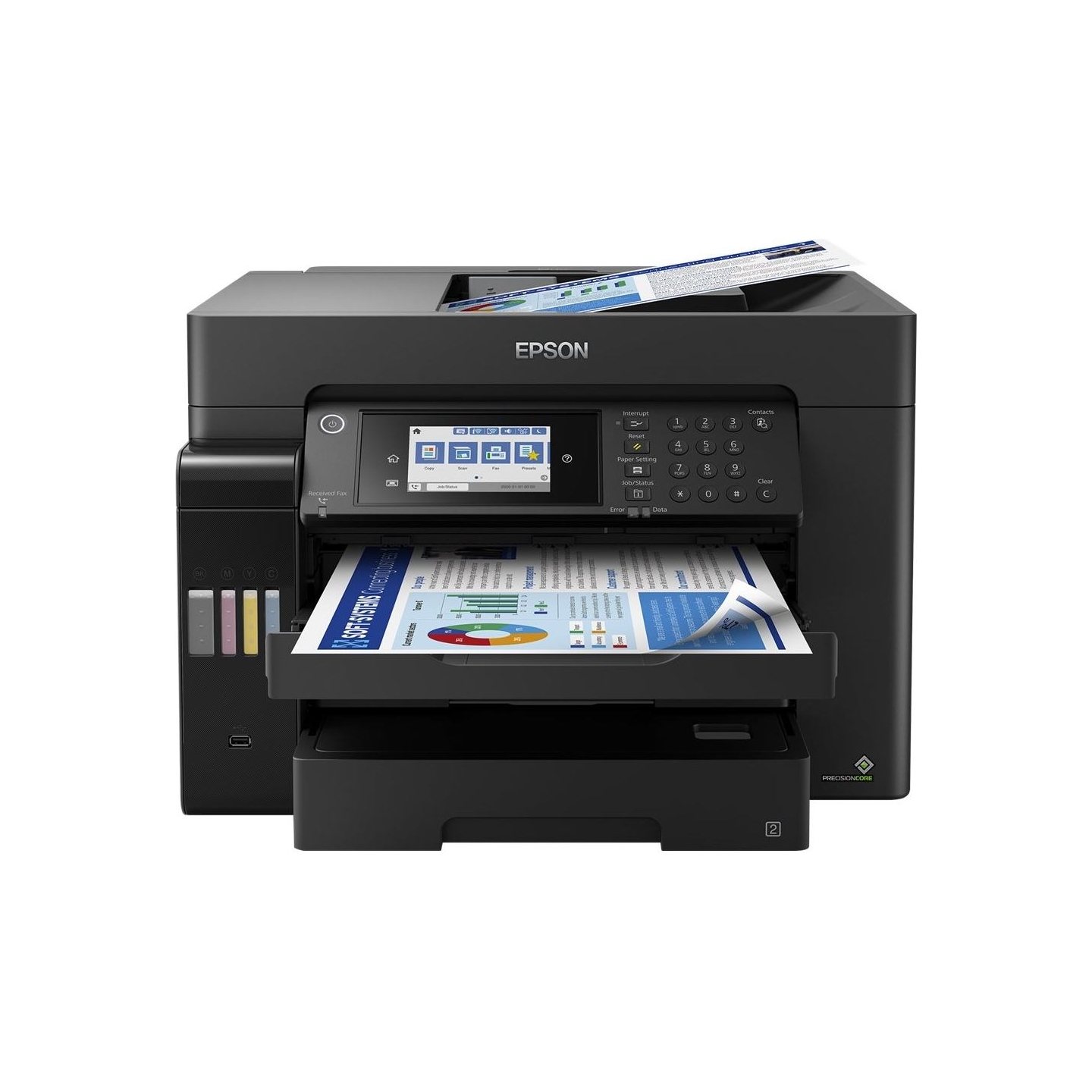 Epson | EcoTank L15160 | Inkjet | Colour | Multicunctional Printer | A3+ | Wi-Fi | Black