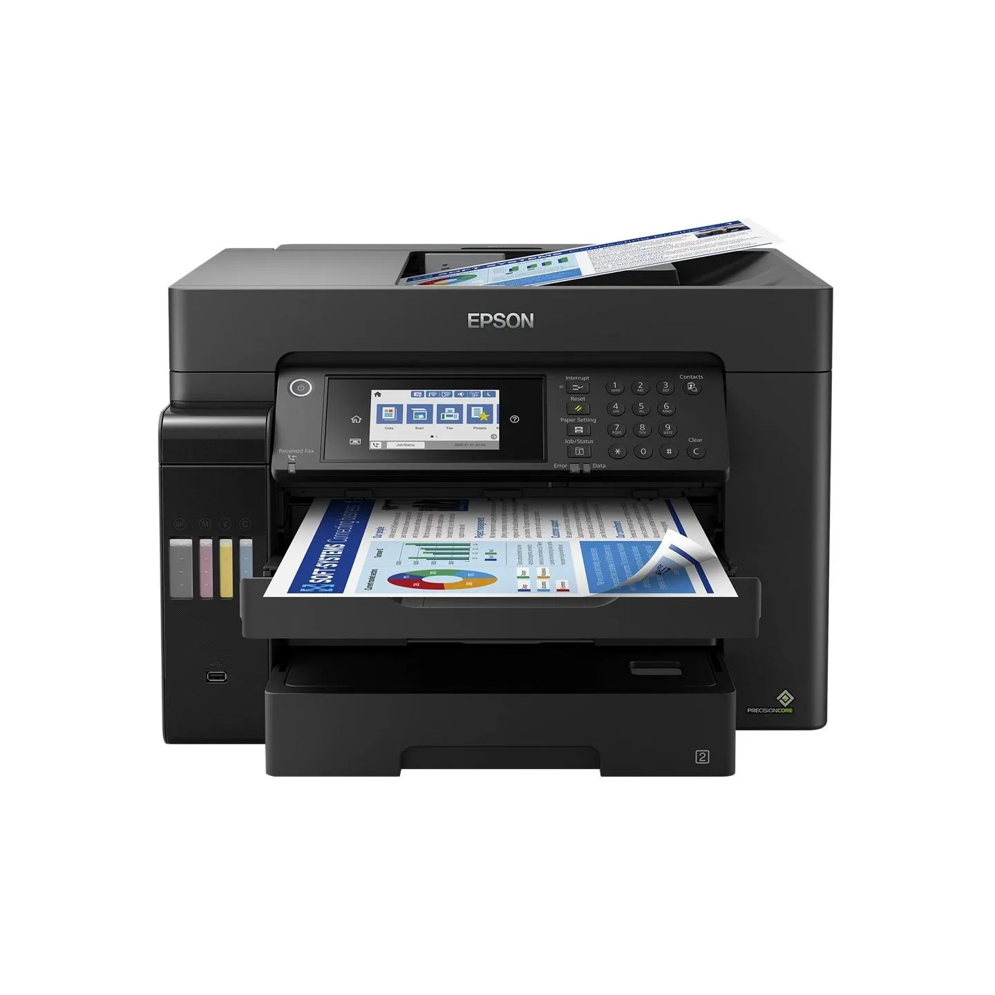 Epson | EcoTank L15160 | Inkjet | Colour | Multicunctional Printer | A3+ | Wi-Fi | Black