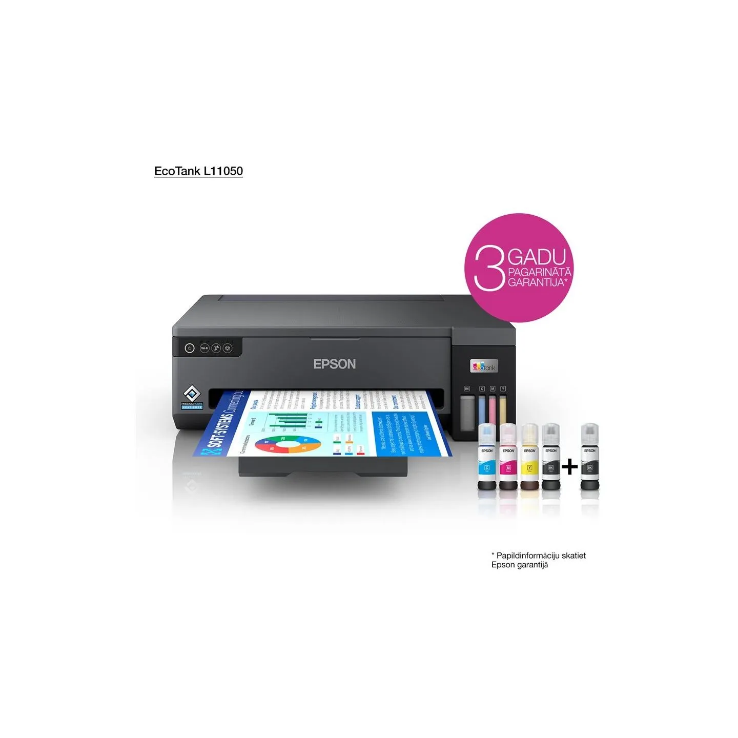 Epson | Ecotank | L11050 | Inkjet | Colour | A6 | Wi-Fi | Black