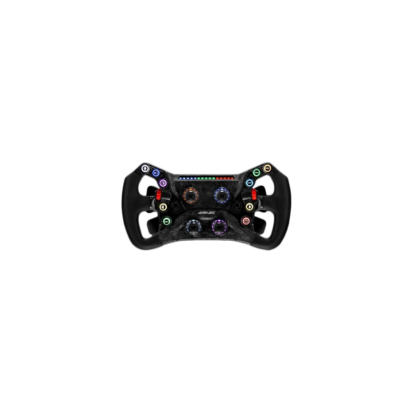 Simagic GT NEO 300 mm Steering Wheel, QR50, Shifters + Dual Clutch, S214