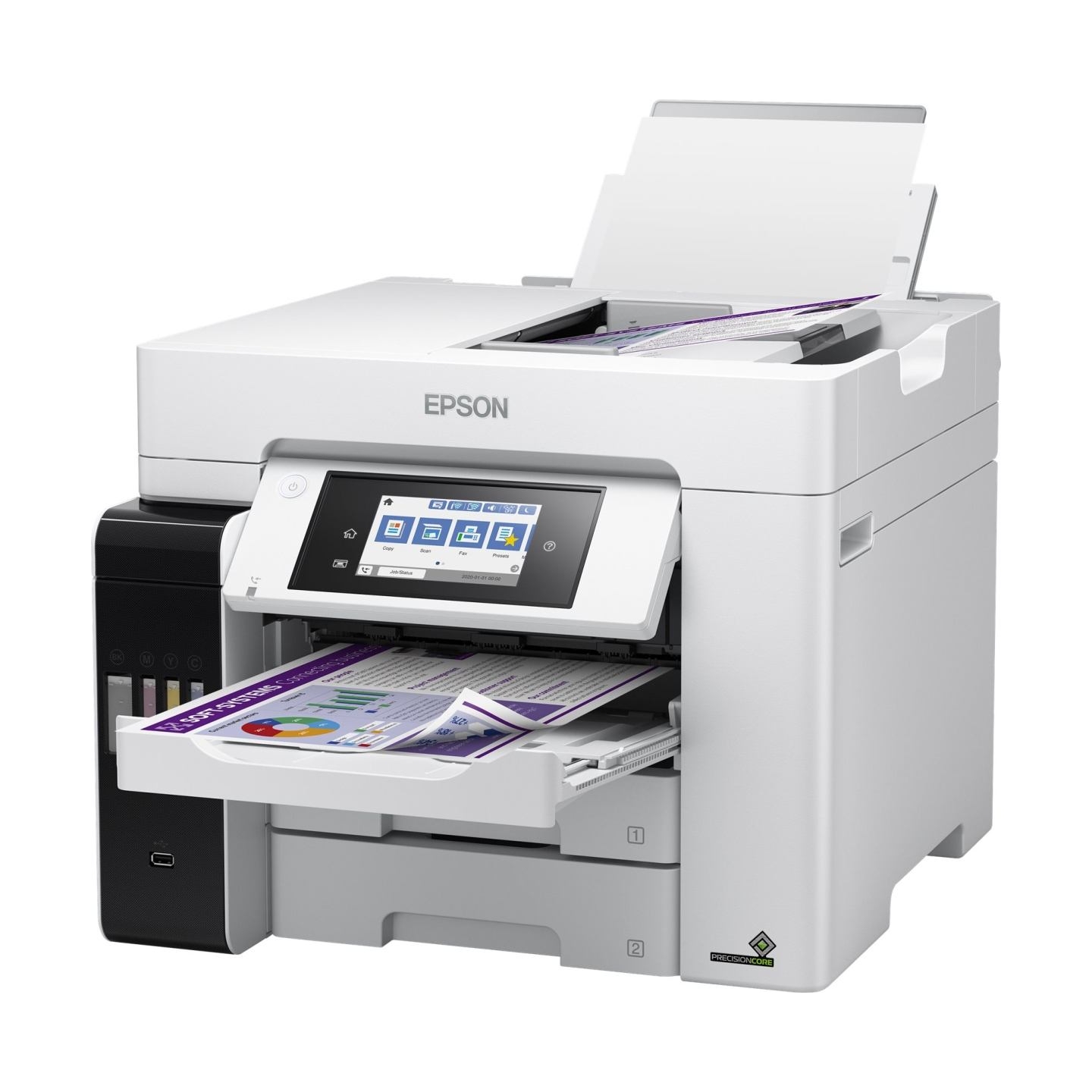 Epson | Multifunctional Printer | EcoTank L6580 | Inkjet | Colour | Inkjet Multifunctional Printer | A4 | Wi-Fi | Light Grey