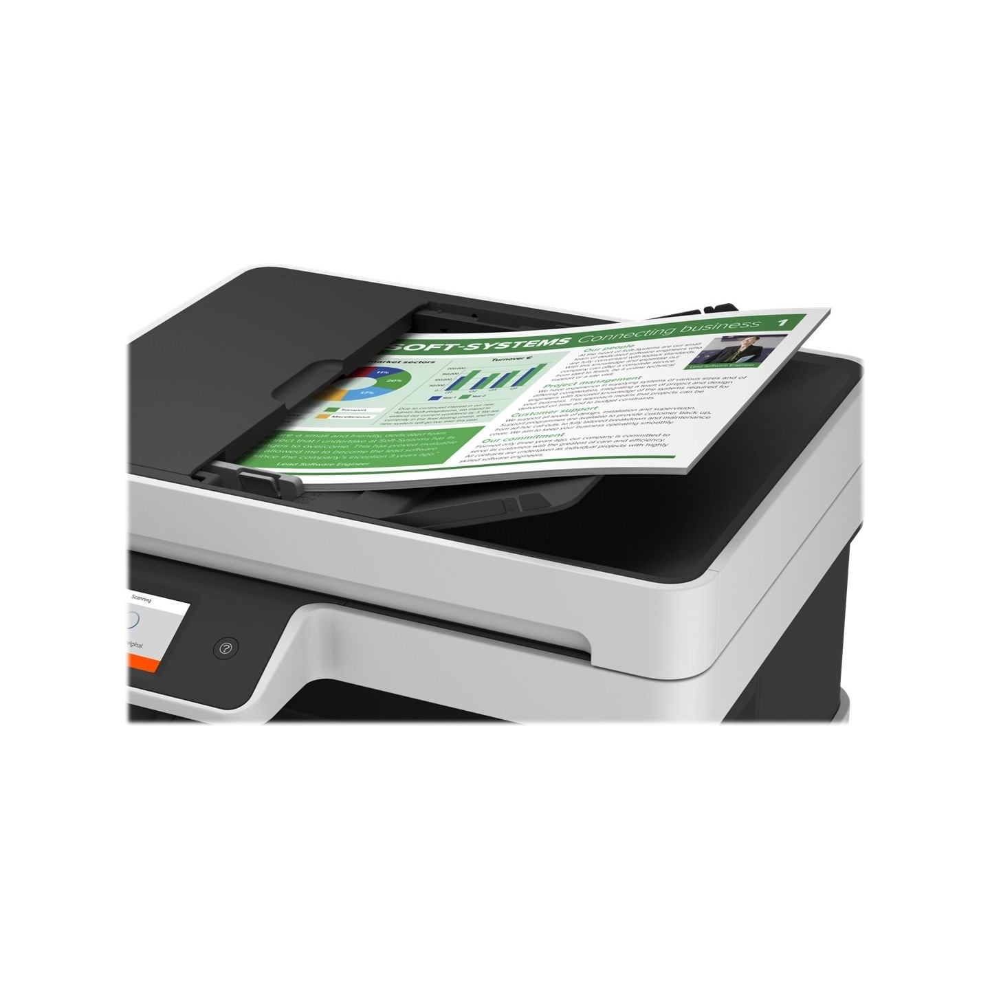 Epson | Multifunctional printer | EcoTank L6460 | Inkjet | Colour | 3-in-1 | Wi-Fi | Black and white
