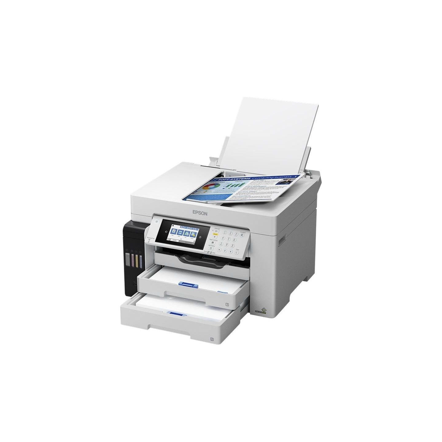 Epson | Multifunctional printer | EcoTank L15180 | Inkjet | Colour | 4-in-1 | Wi-Fi | Black and white