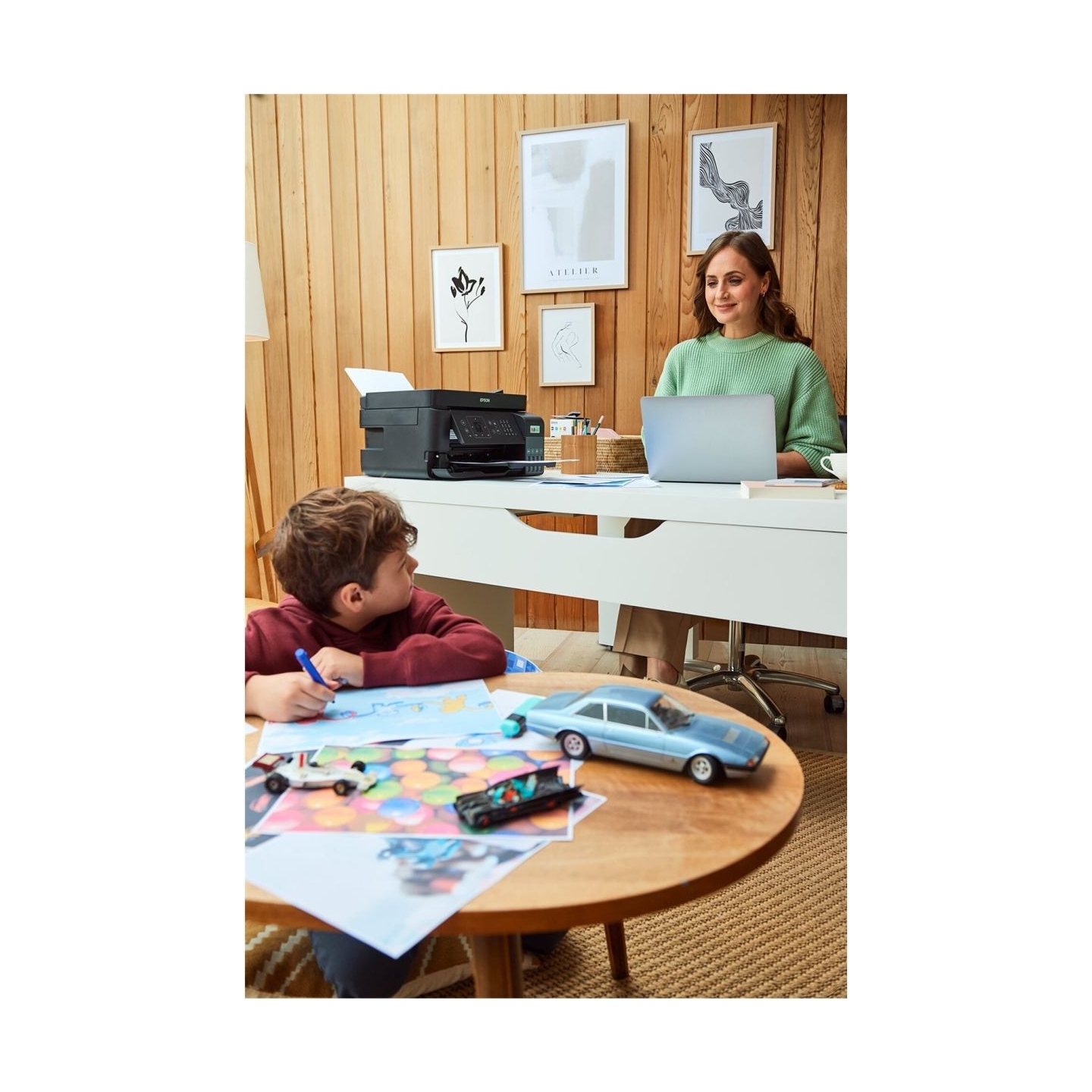 Epson | Multifunctional printer | EcoTank L5590 | Inkjet | Colour | Inkjet Multifunctional Printer | A4 | Wi-Fi | Black