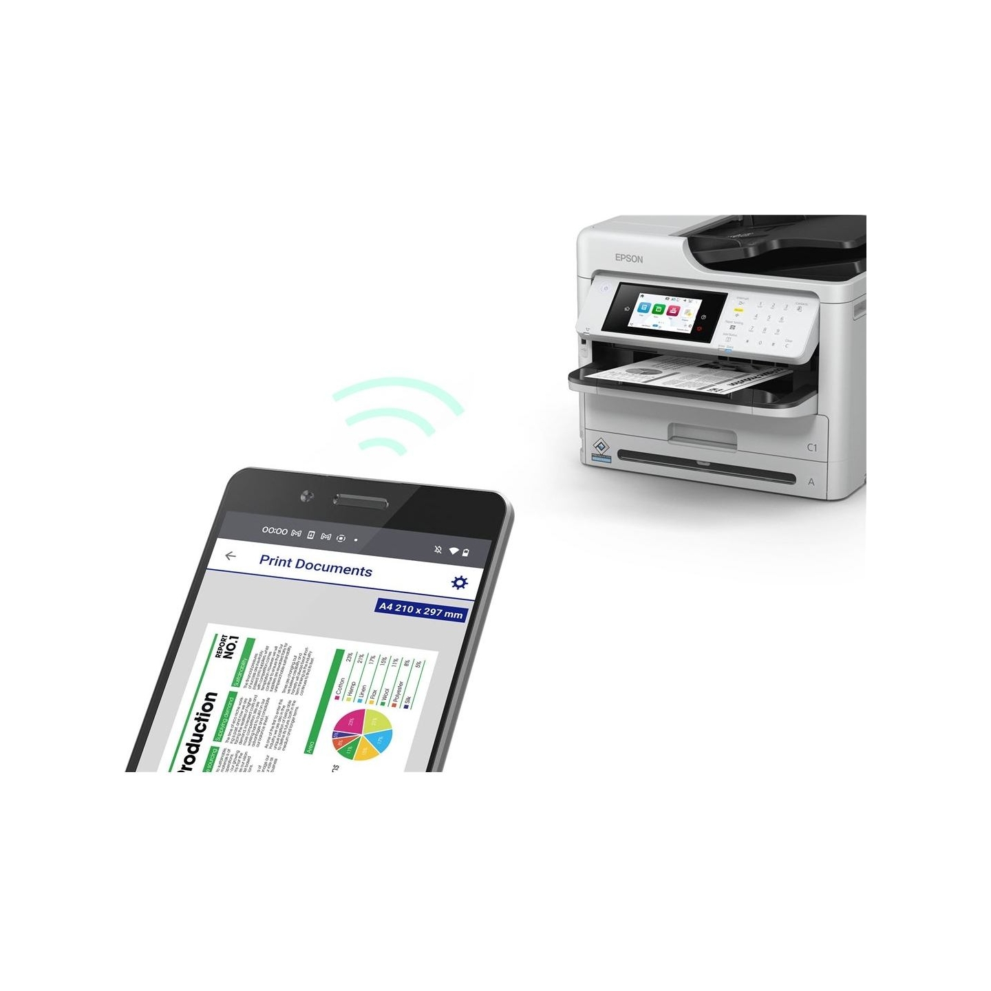 Epson | WorkForce Pro | WF-M5899DWF | Inkjet | Mono | Mono Multifunction Printer | A4 | Wi-Fi