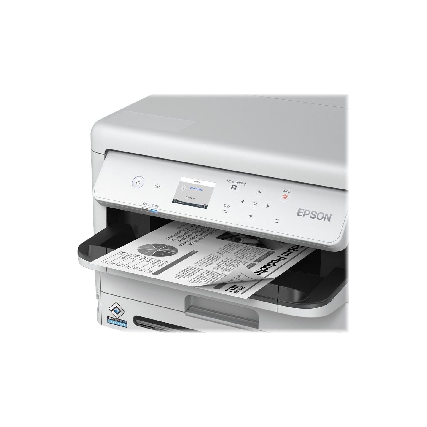 Epson | WorkForce Pro | WF-M5399DW | Inkjet | Mono | Inkjet Printer | Wi-Fi | Grey