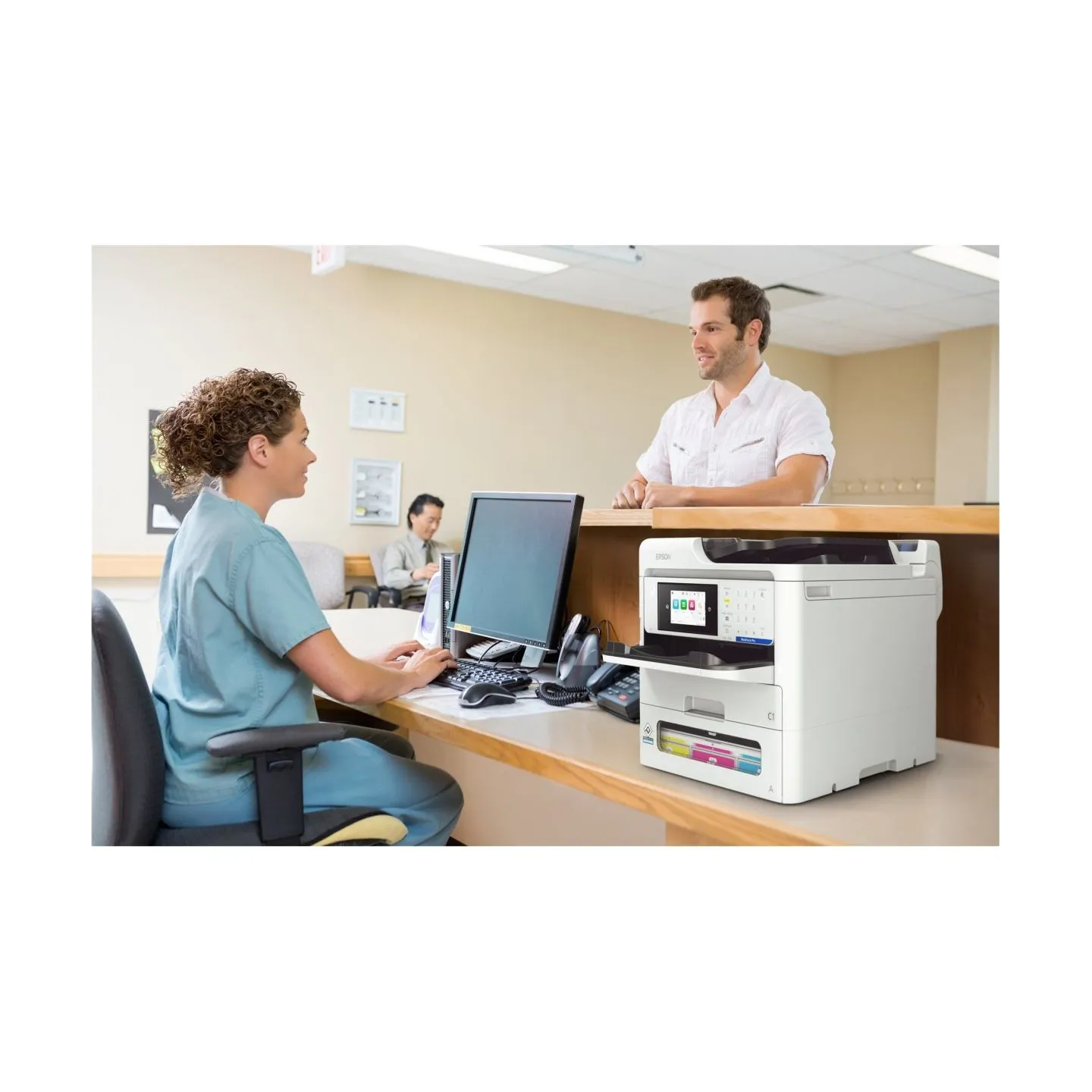 Epson | WorkForce Pro EM-C800RDWF | Inkjet | Colour | 4-in-1 | A4 | Wi-Fi