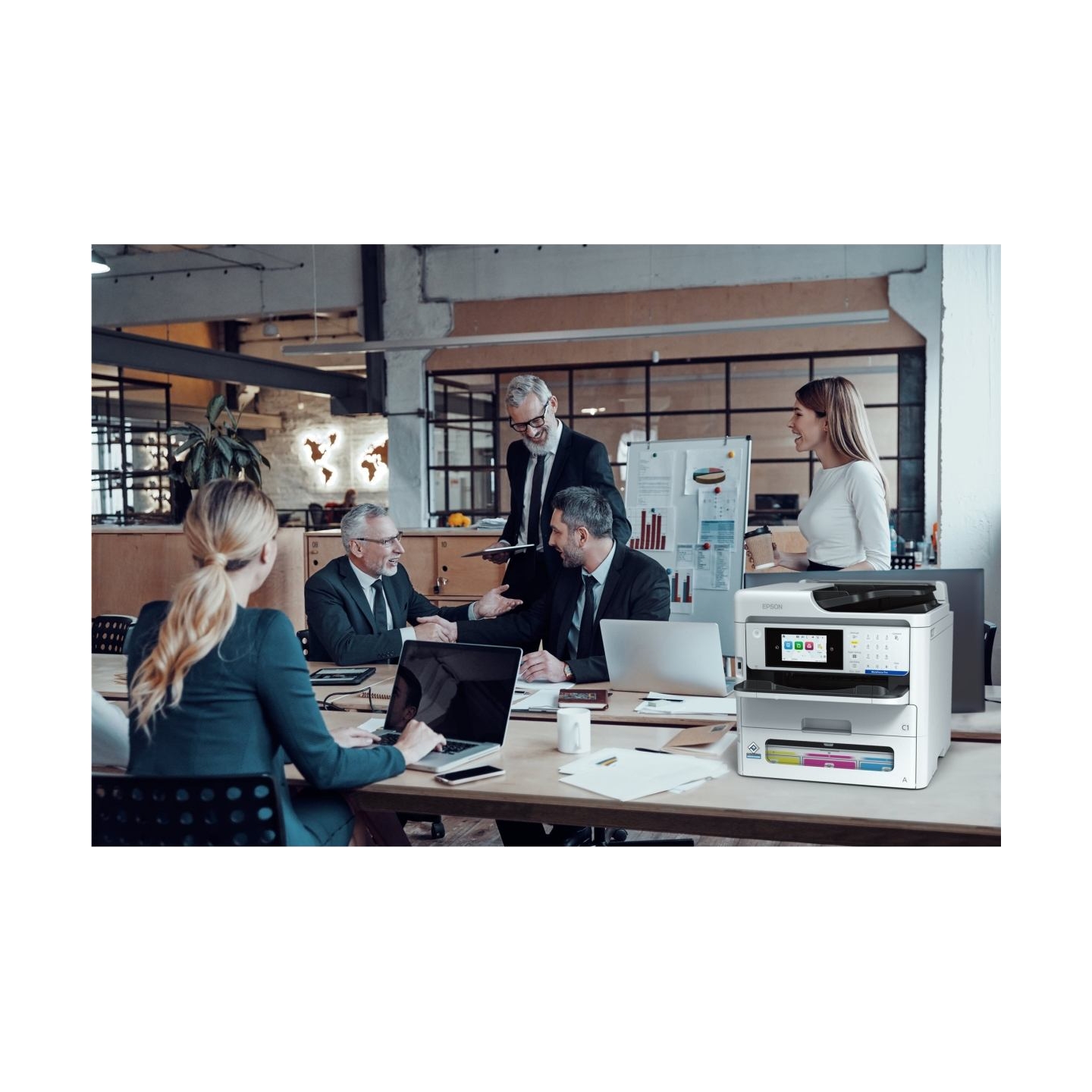 Epson | WorkForce Pro EM-C800RDWF | Inkjet | Colour | 4-in-1 | A4 | Wi-Fi