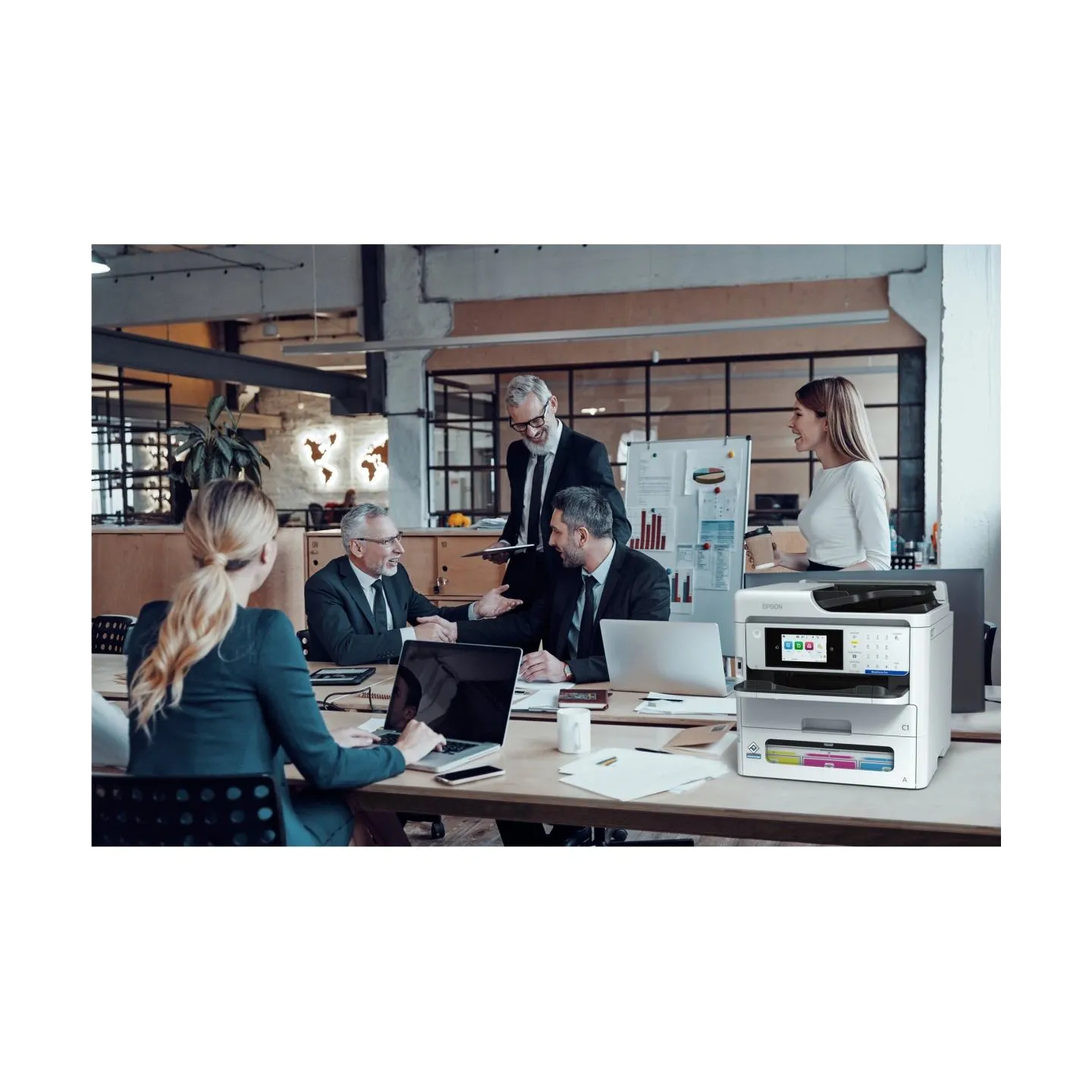 Epson | WorkForce Pro EM-C800RDWF | Inkjet | Colour | 4-in-1 | A4 | Wi-Fi