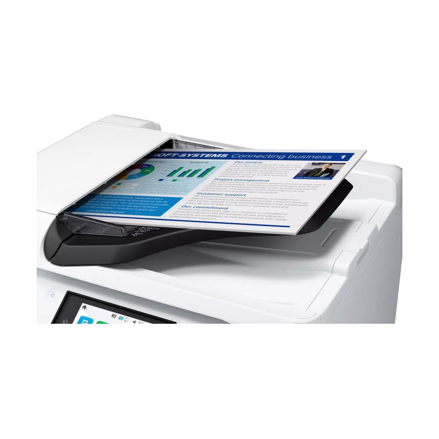 Epson | WorkForce Pro EM-C8100RDWF | Inkjet | Colour | A3+ | Wi-Fi