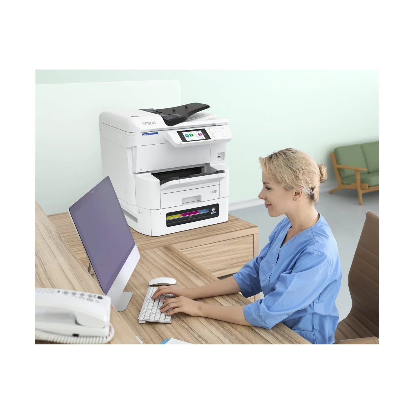 Epson | WorkForce Pro EM-C8100RDWF | Inkjet | Colour | A3+ | Wi-Fi