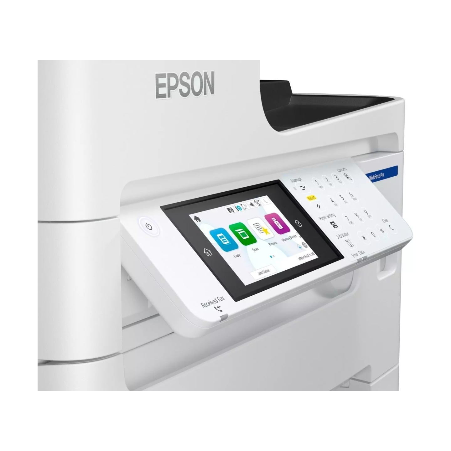 Epson | Multifunctional printers | WorkForce Pro EM-C8101RDWF | Inkjet | Colour | A4 | Wi-Fi | White