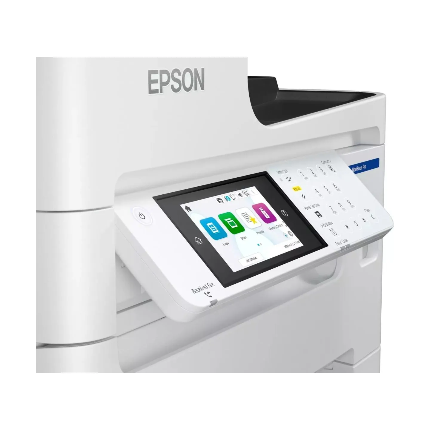 Epson | Multifunctional printers | WorkForce Pro EM-C8101RDWF | Inkjet | Colour | A4 | Wi-Fi | White