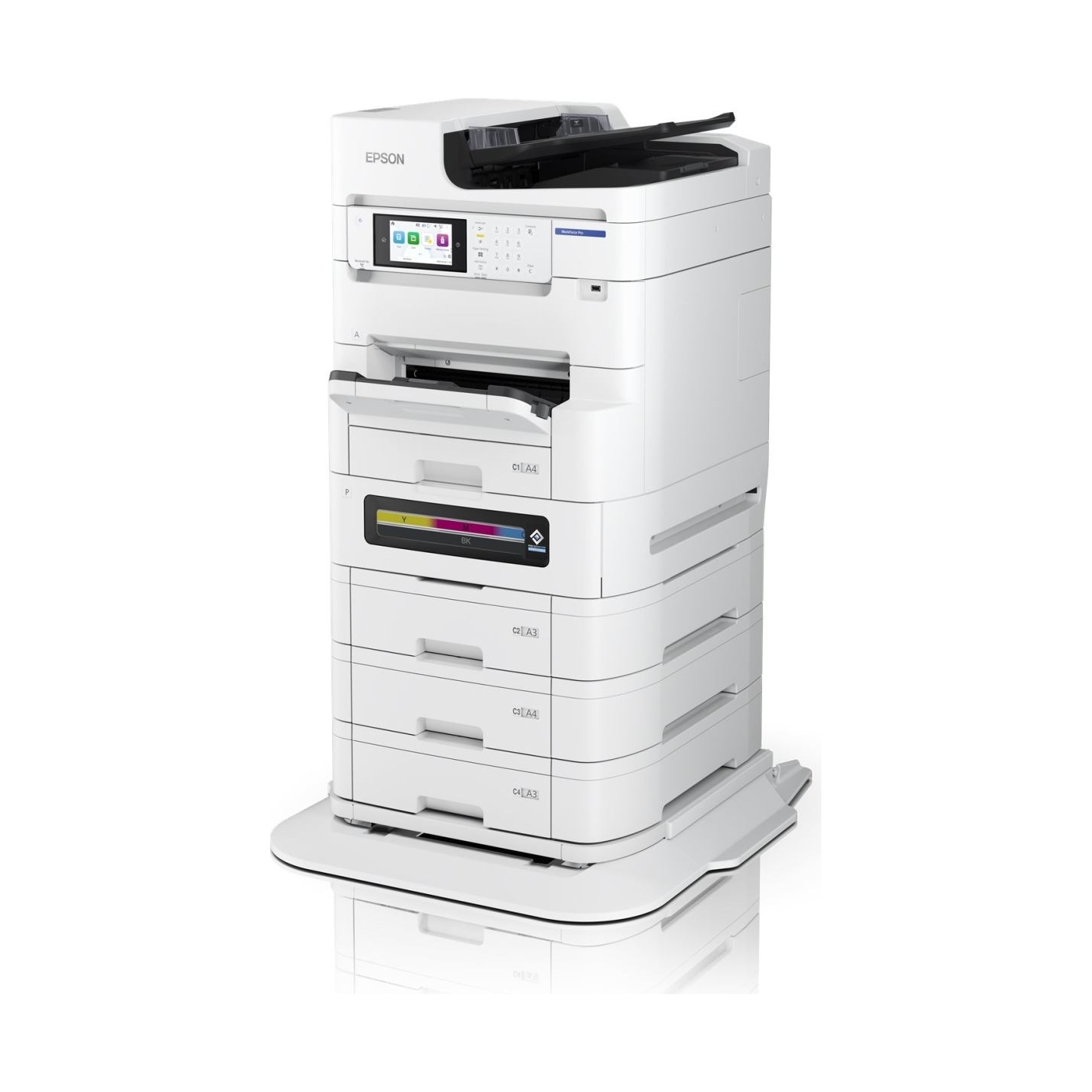Epson | Multifunctional printers | WorkForce Pro EM-C8101RDWF | Inkjet | Colour | A4 | Wi-Fi | White