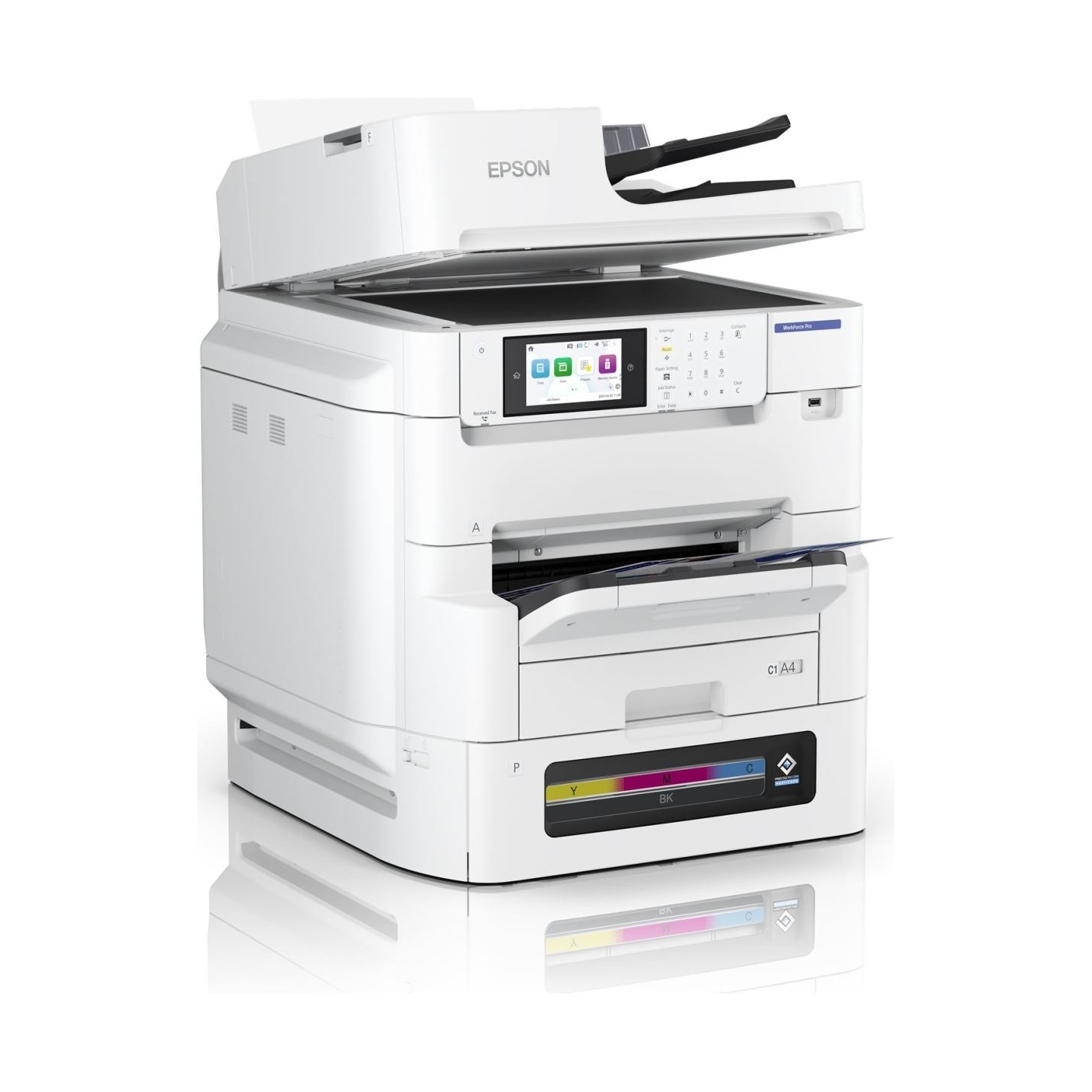 Epson | Multifunctional printers | WorkForce Pro EM-C8101RDWF | Inkjet | Colour | A4 | Wi-Fi | White