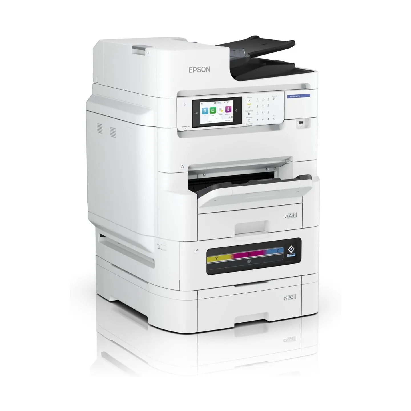 Epson | Multifunctional printers | WorkForce Pro EM-C8101RDWF | Inkjet | Colour | A4 | Wi-Fi | White