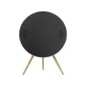 Bang & Olufsen Beosound A9 5th Gen Speaker Natural Alu (Back Grey Mist/Cover Kvadrat Light Grey/Legs Oak)