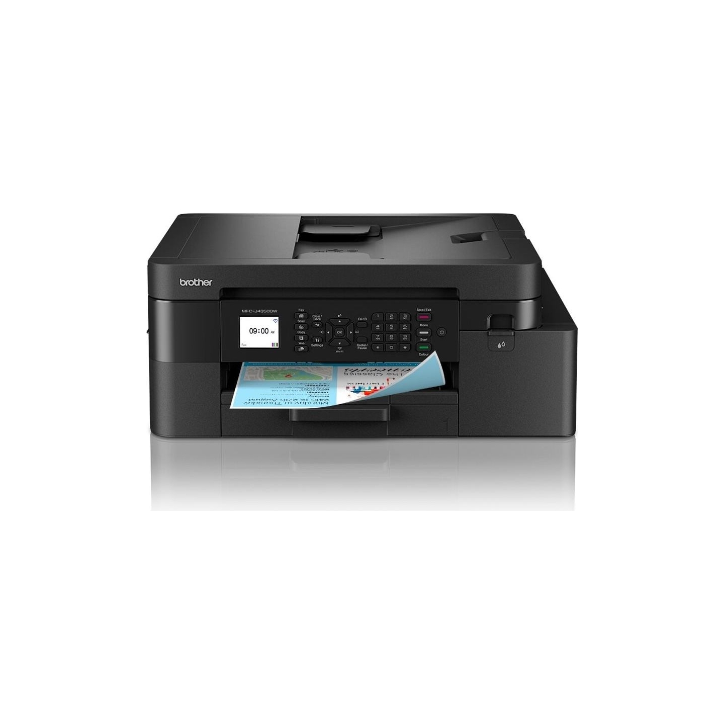 Brother MFC-J4350DW INKJET 4-IN-1, ADF, DULEX, WIFI, 20IPM