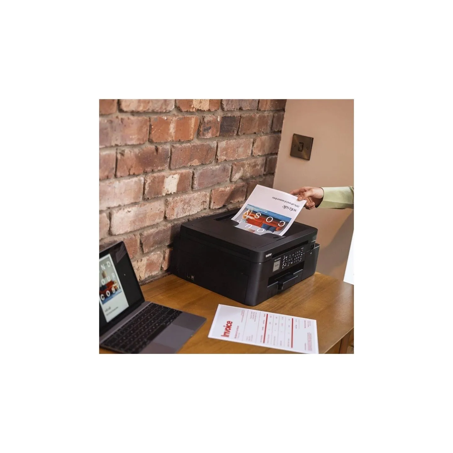 Brother MFC-J4350DW INKJET 4-IN-1, ADF, DULEX, WIFI, 20IPM