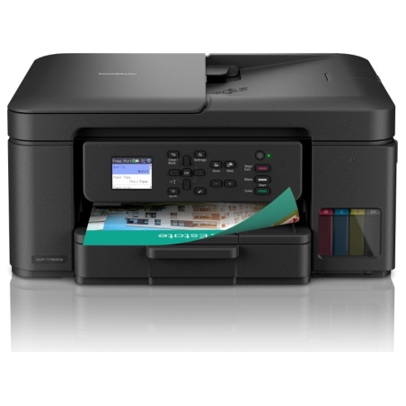 Brother | Wireless Printer with ADF | DCP-T780DW | Inkjet | Colour | 3-in-1 | A4 | Wi-Fi | Black