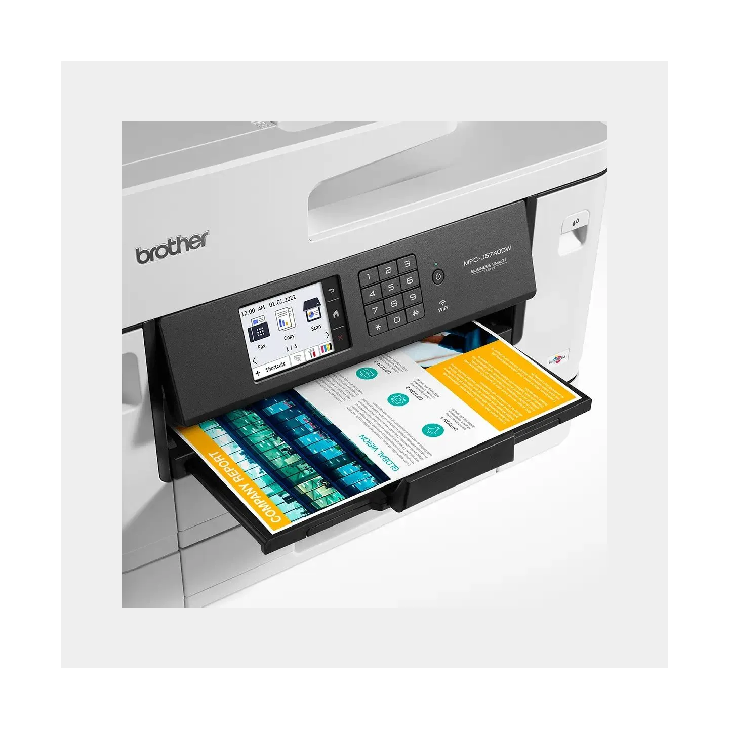 Brother MFC-J5740DW INKJET 4-IN-1, A3, DADF, DUPLEX, WIFI, 2-TRAY, 28IPM