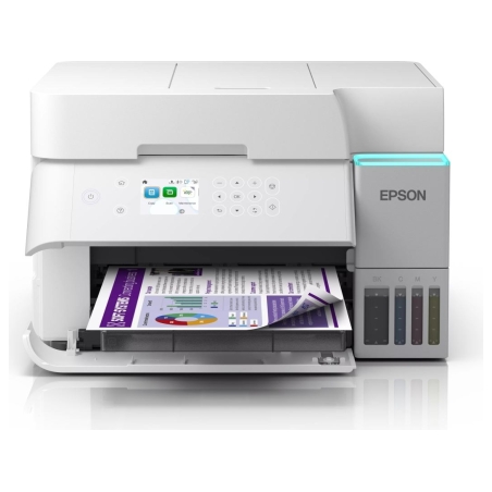 Epson | Multifunctional printer | EcoTank L6376 | Inkjet | Colour | A4 | Wi-Fi | White